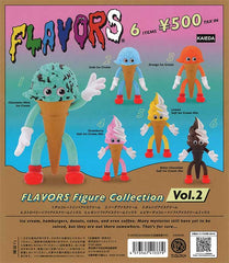 Flavors Figure Collection Vol.2 Icecream Figures 20-Piece Set