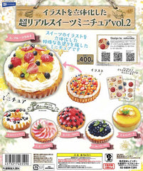 Sweet Miniature Vol.2 Replica Food Miniature Toys 30-Piece Set