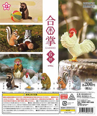 (Resale)Gassho Palms Together Animal Figures 50-Piece Set