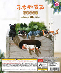 Cat on the rim Nyanko2 Cat Figures 50-Piece Set