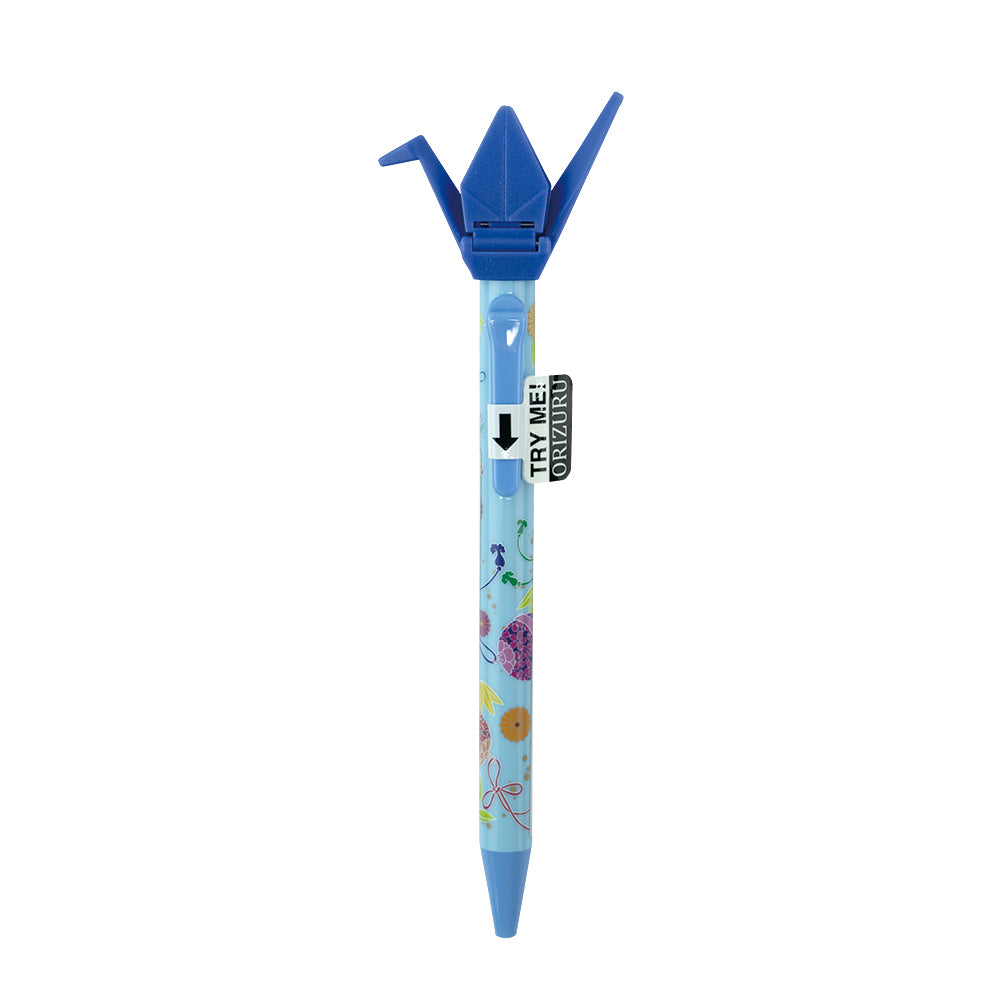Origami crane Ballpoint pen Blue