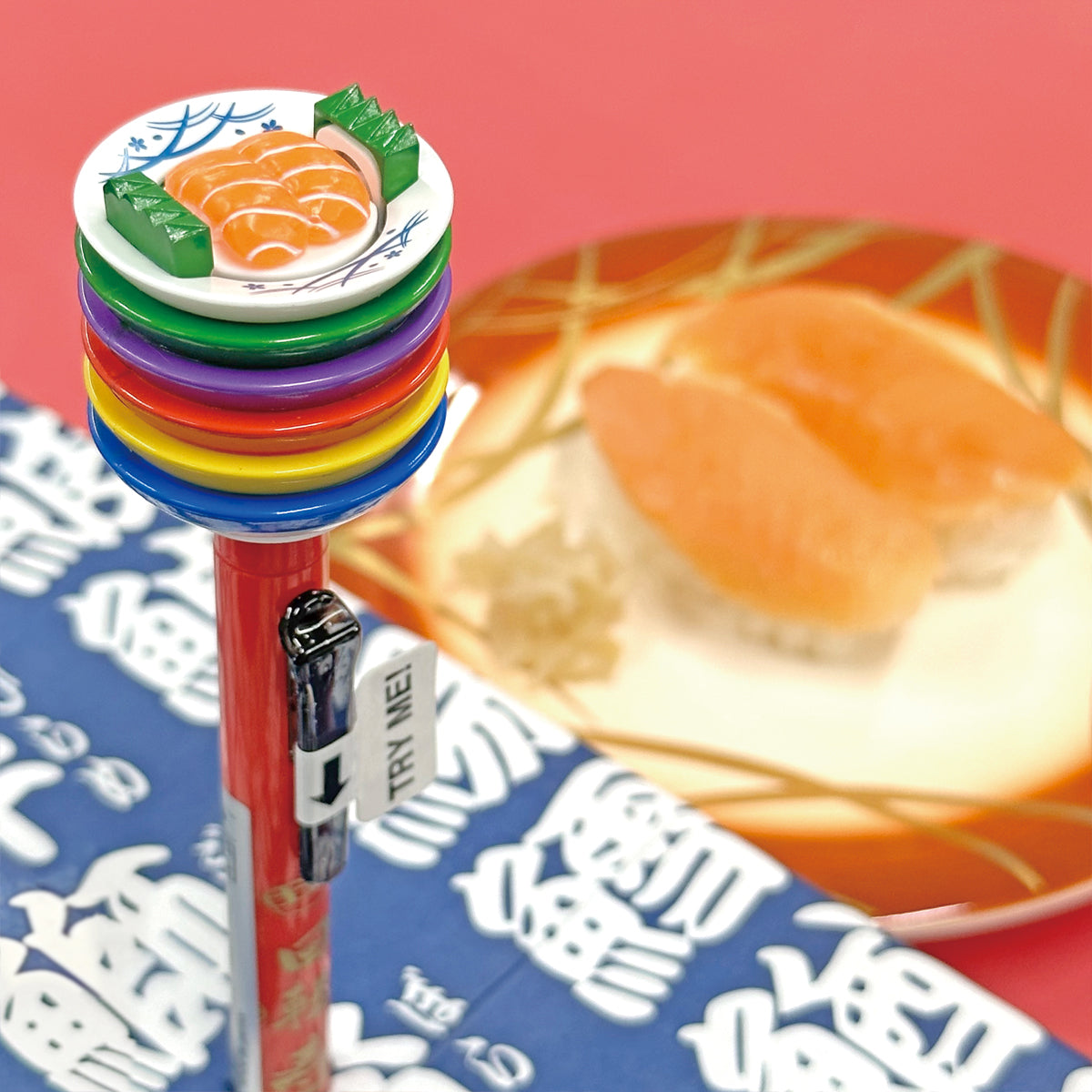 Sushi ballpoint pen(salmon)