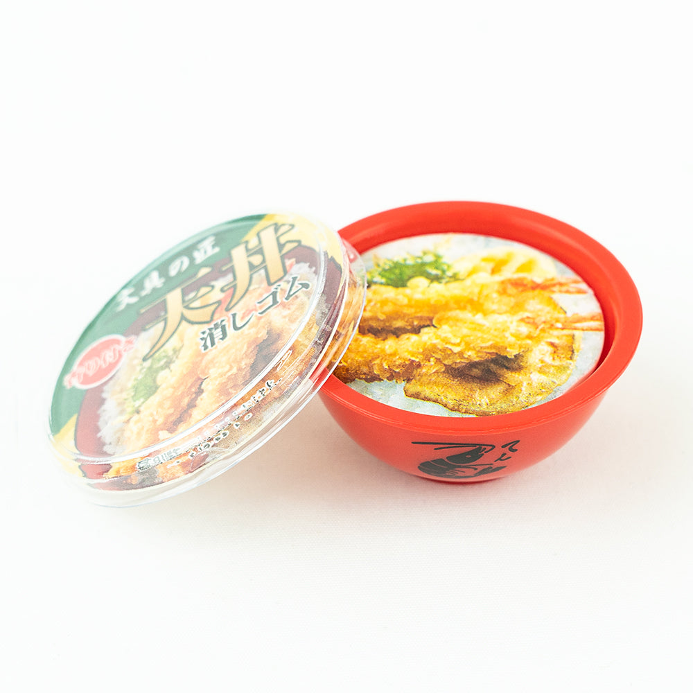 Tasty stationery - Rice bowl eraser Tempura bowl