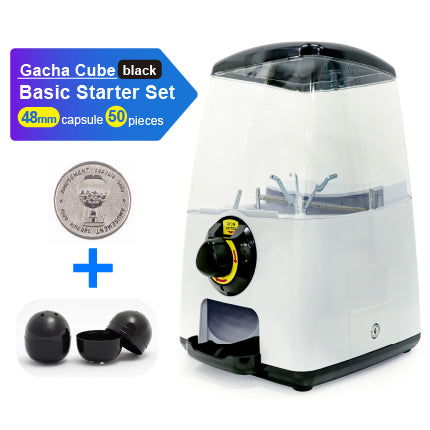 Gacha Cube 50-Capsule Basic Starter Set (48mm)