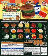 Put Together! Hamburger Mascot Toys 40-Piece Set